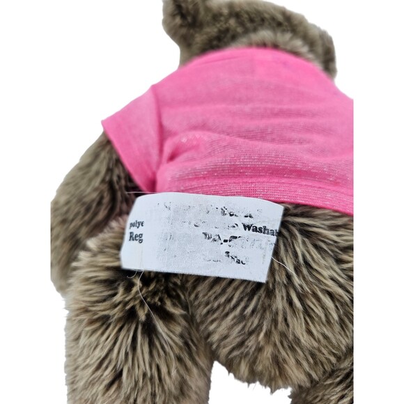 Build A Bear Workshop 1999 Plush Stuffed Teddy Pink Shirt - Picture 10 of 12